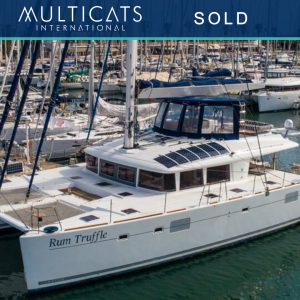 Catamaran Lagoon 560 sold by Multicats International